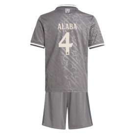 Real Madrid David Alaba #4 3rd Trikot 2024-25 Kurzarm (+ kurze hosen)